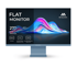 MISURA Monitor VIVA Mist Blue / 27", 2560 x 1440, IPS, 120 Hz, plava